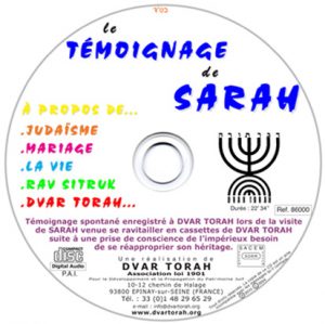 Le Témoignage de Sarah