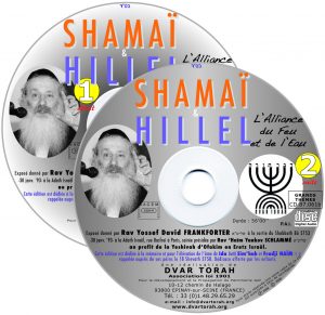 Shamaï et Hillel, L'alliance du Feu et de l'Eau