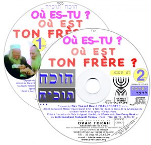 Où es-tu ? Où est ton Frère ?