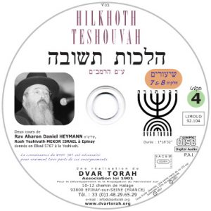 Hilkhoth Teshouvah (4)