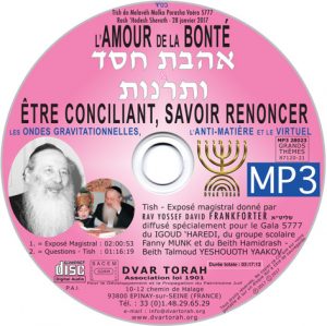 L’Amour de la Bonté - Ahavath ‘Hessed