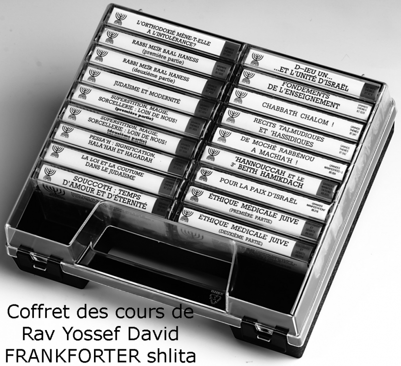 COFFRET de 18 K7 de Rav FRANKFORTER