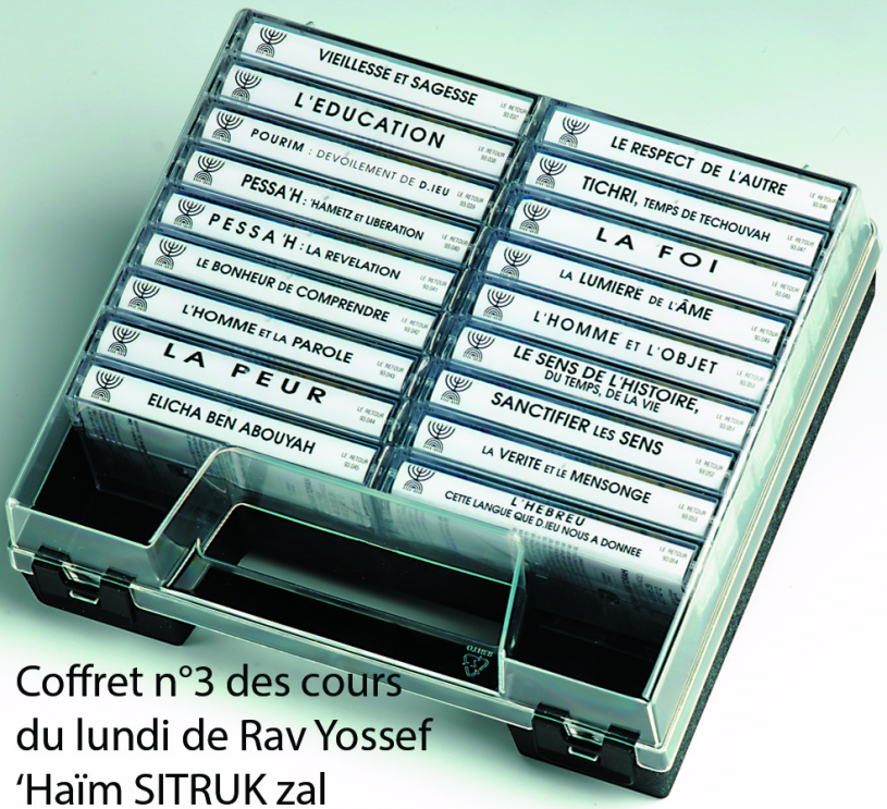 COFFRET DE 18 K7 DE RAV SITRUK 3