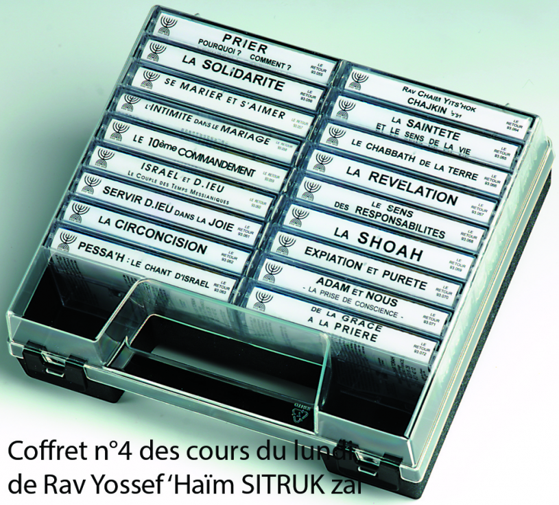 COFFRET DE 18 K7 DE RAV SITRUK 4