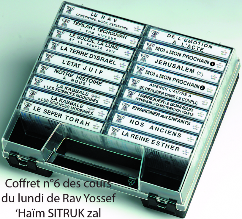 COFFRET DE 18 K7 DE RAV SITRUK 6