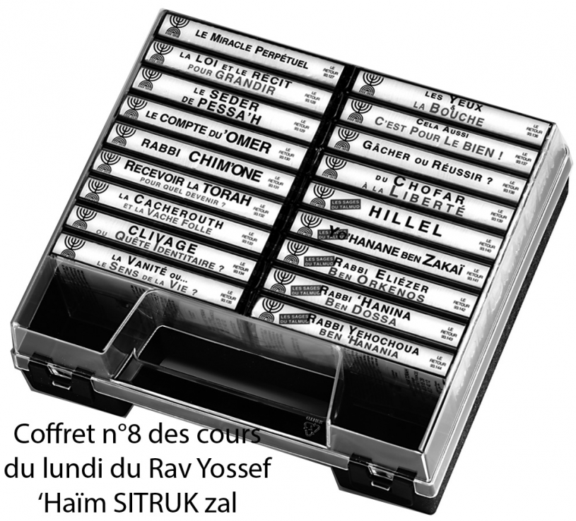 COFFRET DE 18 K7 DE RAV SITRUK 8