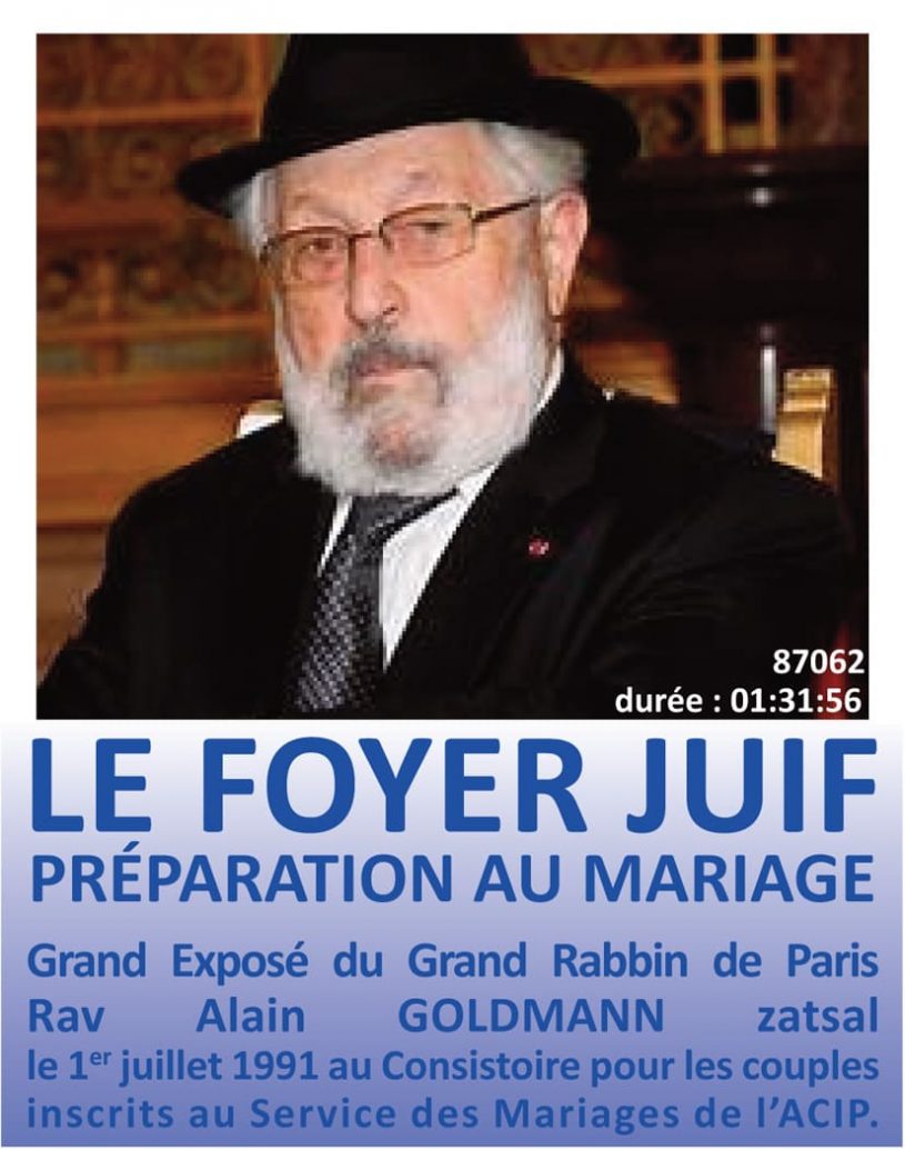 Le Foyer Juif - Préparation au Mariage
