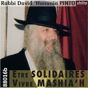 Etre Solidaires et Vivre Mashiah !