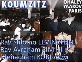 Kumzitz à Ohaleï Yaakov - Paris