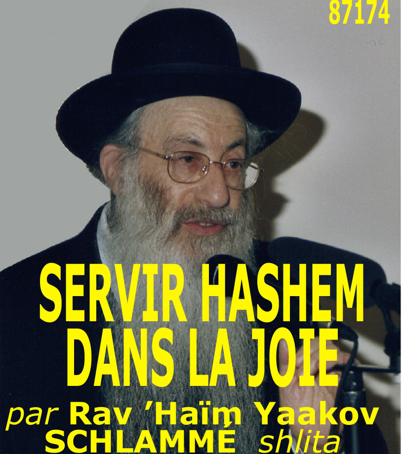 Servir Hashem dans la joie – Keshenikhnass Adar Marbim Besim&rsquo;ha