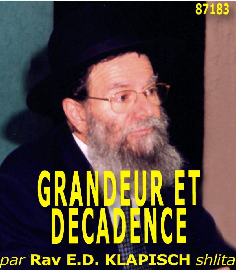 Grandeur et Décadence : Quelles sont nos obligations face à ce qui se qui se déroule sous nos yeux